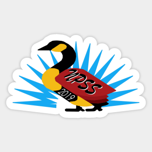 North Peace Geese Sticker